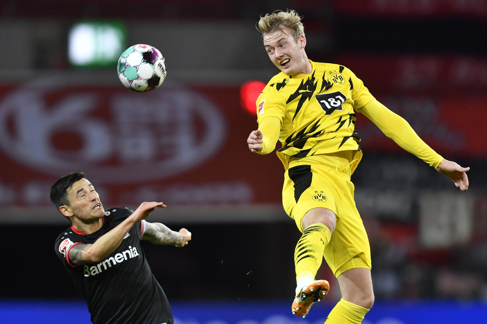 So richtig gefunkt hat es mit Julian Brandt (25, r.) und dem BVB noch nicht. Bei seinem Ex-Klub Bayer 04 Leverkusen sah das noch ganz anders aus.