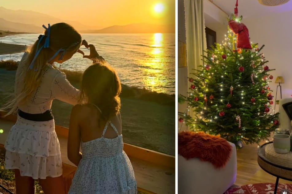 Ihre Töchter Matilda (11) und Annabell (8) feiern Heiligabend bei ihrem Papa.