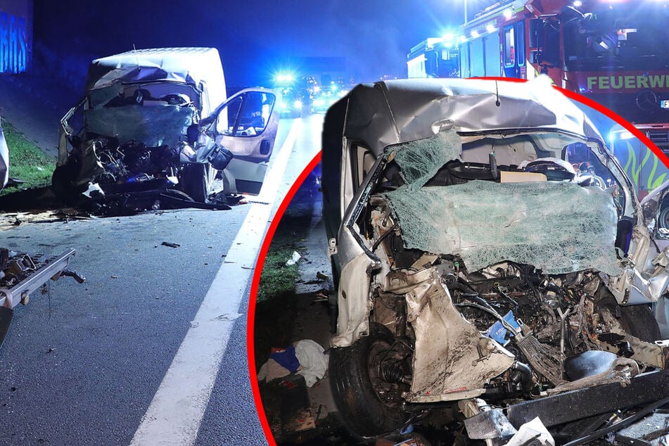 Unfall A4: Drama auf der A4 in Richtung Dresden: Auffahrunfall endet tödlich