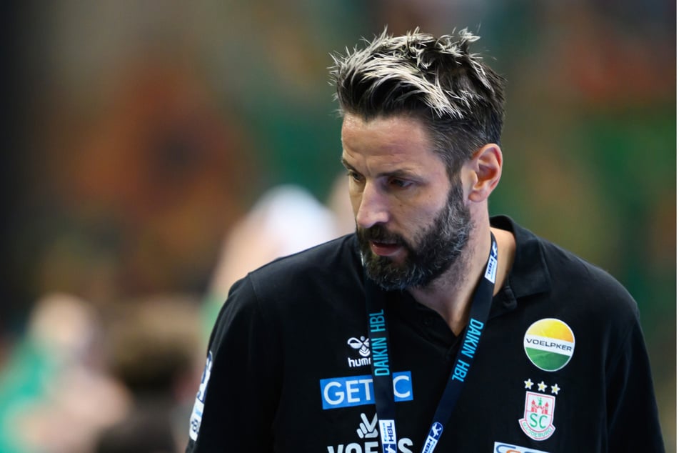 SCM-Trainer Bennet Wiegert (43) hat den Blick auf dem Final Four.