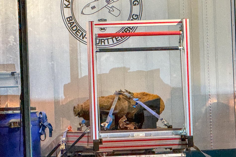 Nach gut einer Stunde wurde der Blindgänger aus dem Zweiten Weltkrieg entschärft.