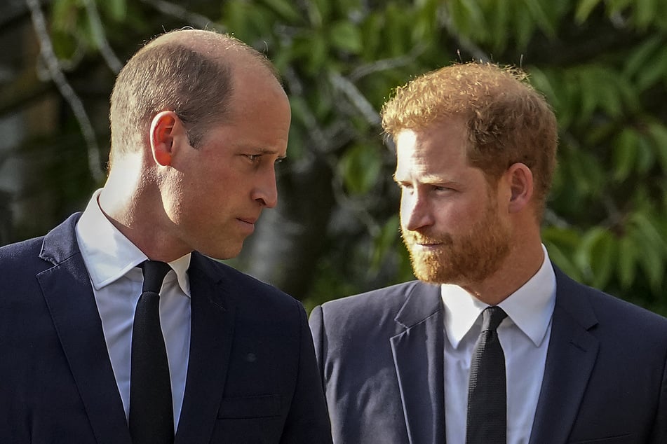 Prinz William (42, l.) und Prinz Harry (40) sind seit Jahren zerstritten.