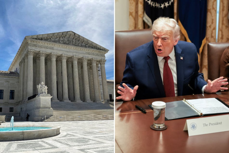 President Donald Trump warned the US would be "defenseless" is the Supreme Court struck down his sweeping tariff regime.