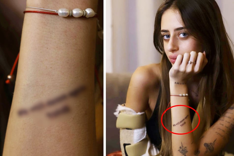 Geisel aus Hamas-Video wieder frei! Mia Shem gedenkt mit Tattoo des Angriffs vom 7. Oktober