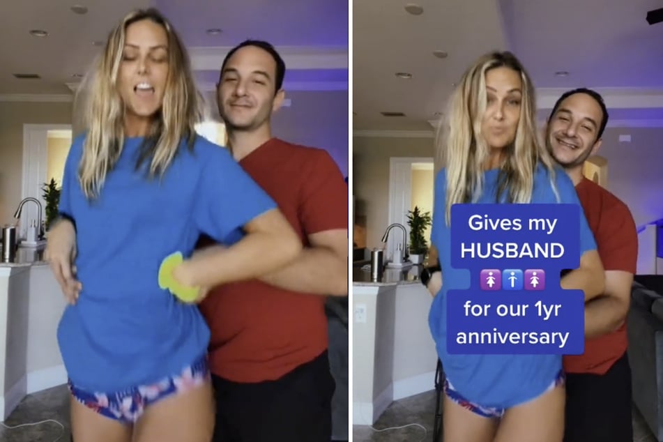 In einem TikTok-Video berichtete die Blondine von ihrem ungewöhnlichen Geschenk an ihren Partner.