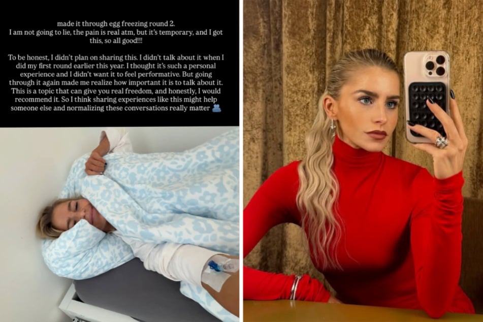 Mega-Influencerin Caro Daur (30) hat auf Instagram offenbart, dass sie ihre Eizellen einfrieren lässt.