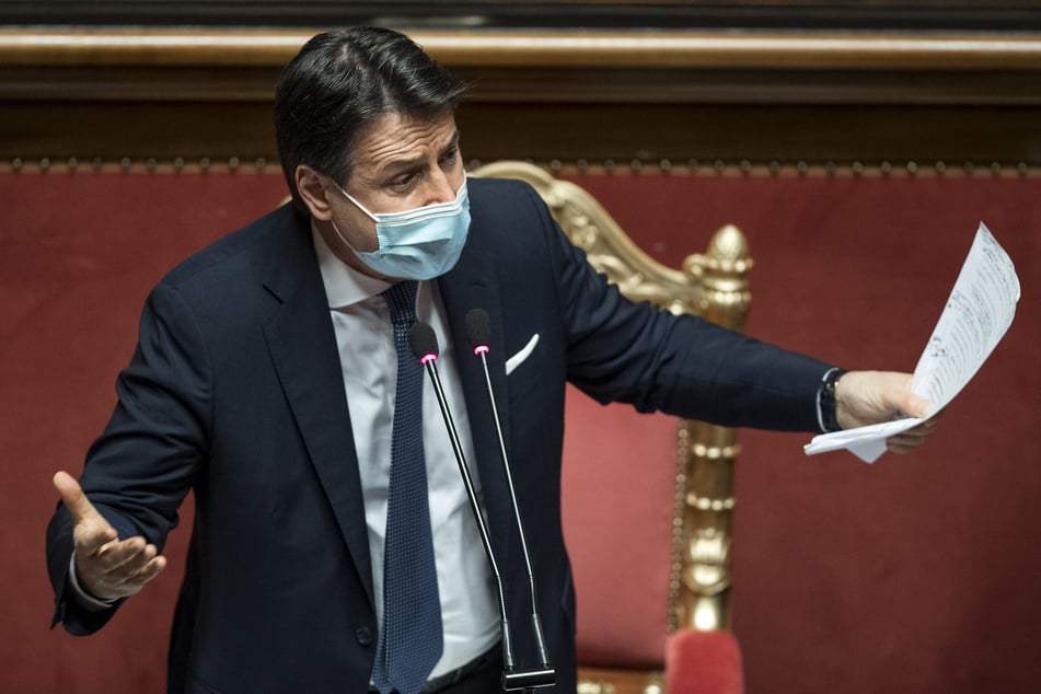 Giuseppe Conte (56), Ministerpräsident von Italien, tritt zurück.