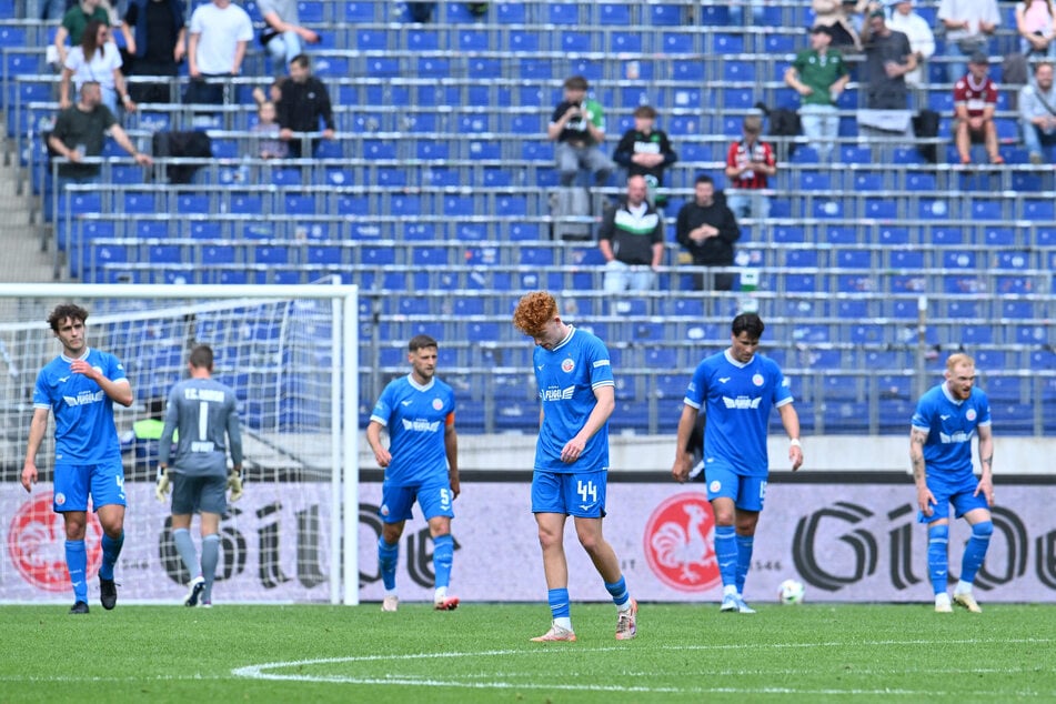 Am letzten Spieltag zog Hansa in der Heinz-von-Heiden-Arena mit 1:2 den Kürzeren. Die letzte, theoretische Aufstiegschance war endgültig futsch. (Archivbild)