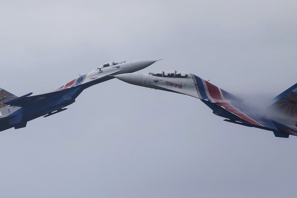 According to the US military, two Russian Su-27 aircraft intercepted the MQ-9 drone as it conducted "routine operations."