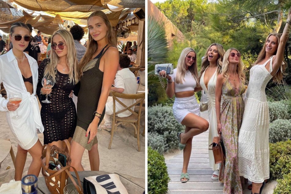 Davina Geiss (20) genießt mit ihren High-Society-Freundinnen den Party-Sommer in Saint-Tropez.
