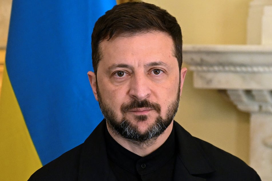 Der ukrainische Präsident Wolodymyr Selenskyj (47).