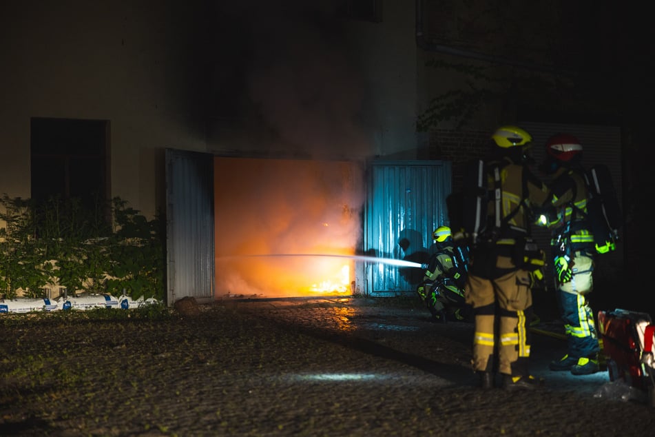 Die Feuerwehr konnte das Feuer löschen.
