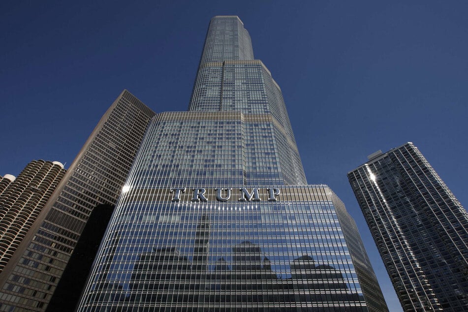 The Trump Tower in Chicago is currently the fourth tallest building in the USA.