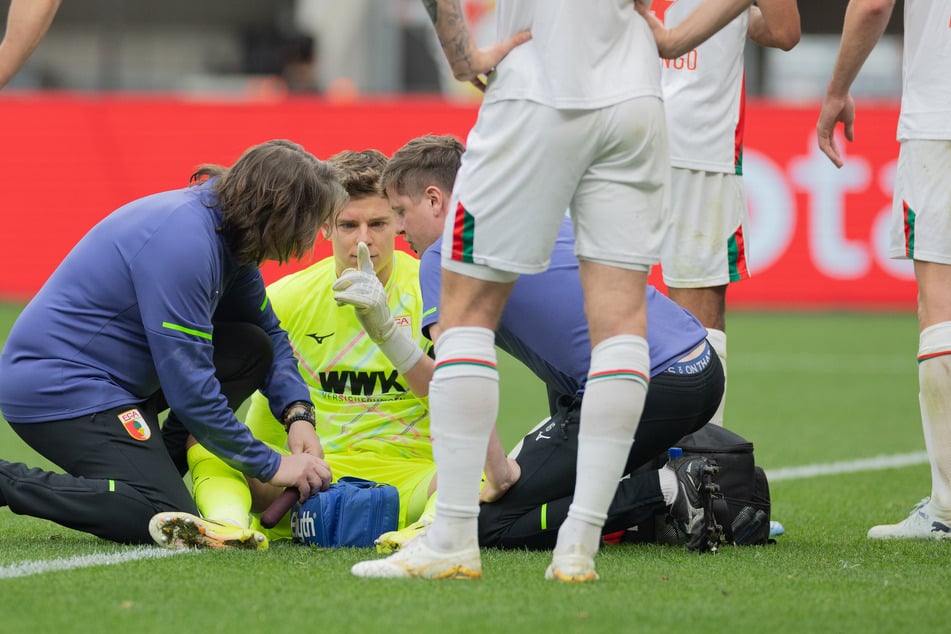 Nationalkeeper Finn Dahmen ließ sich auch von einem Zusammenprall nicht beirren und brachte die Werkself immer wieder zur Verzweiflung.
