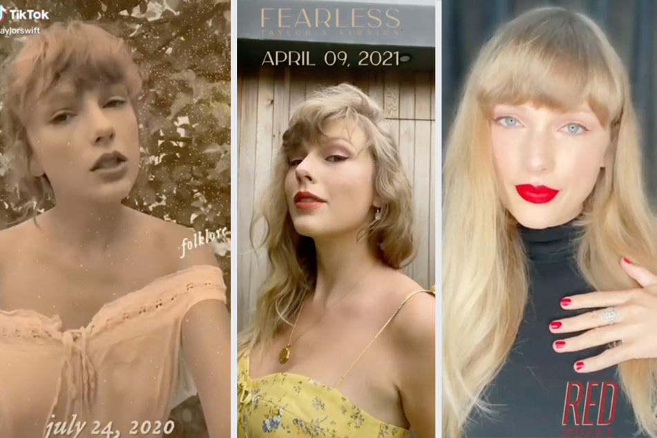 Taylor Swift has finally joined TikTok, and her first video masterfully transitions through her past album eras.
