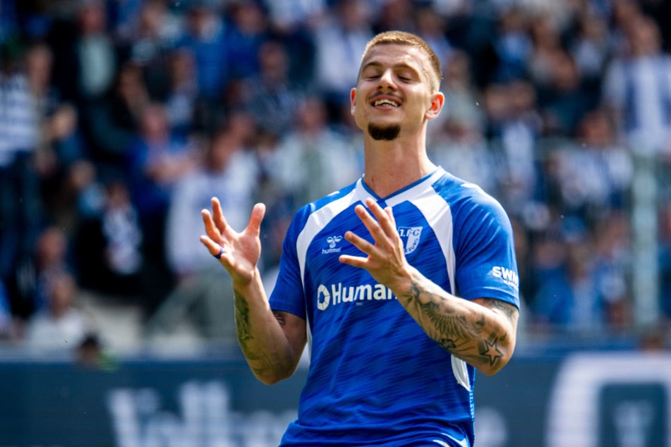 Mit seinen 17 Treffern in 21 Spielen landete Mateusz Zukowski (24) auf Rang drei in der Torjägerliste der 2. Liga.