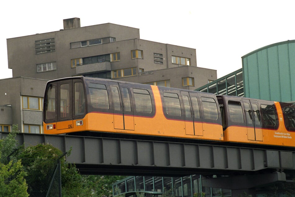 Bereits 1991 wurde eine Demostrecke der Magnetschwebebahn zwischen dem Potsdamer Platz und der Leipziger Straße errichtet. (Archivfoto)