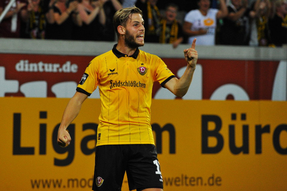 Justin Eilers war in der Saison 2015/16 an 30 Dynamo-Toren direkt beteiligt.