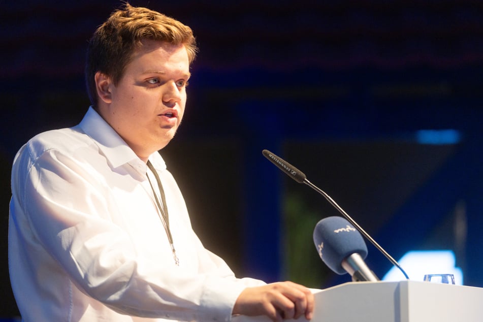 Lennart Geibert (28) führt die JU in Thüringen seit zwei Jahren an.