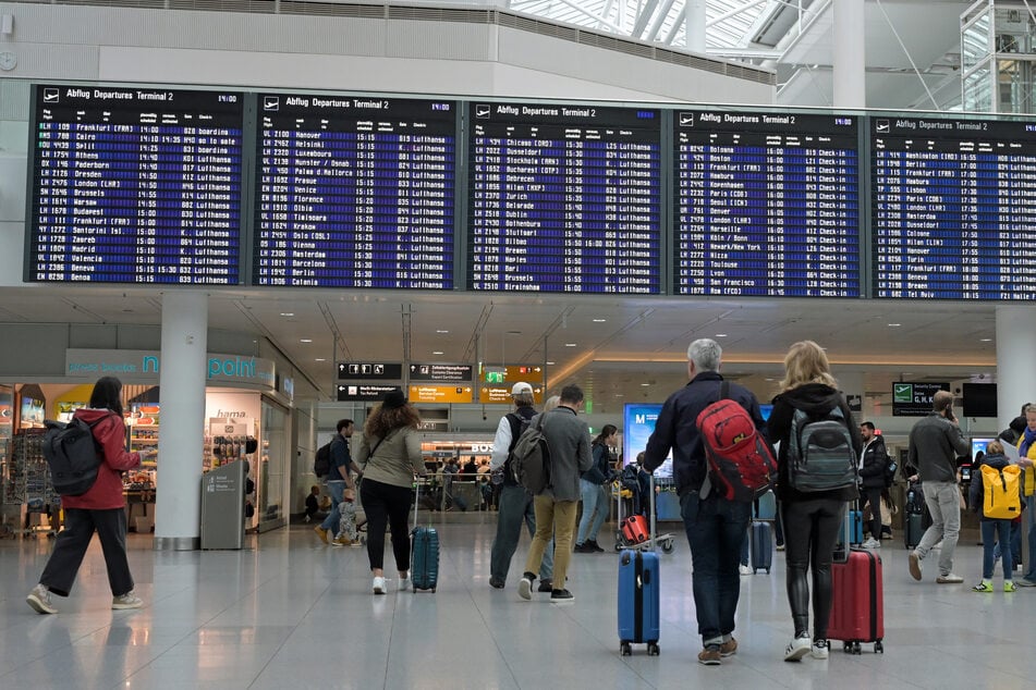 Lotnisko w Monachium spodziewa się wielu pasażerów na Boże Narodzenie. (Zdjęcie archiwalne)