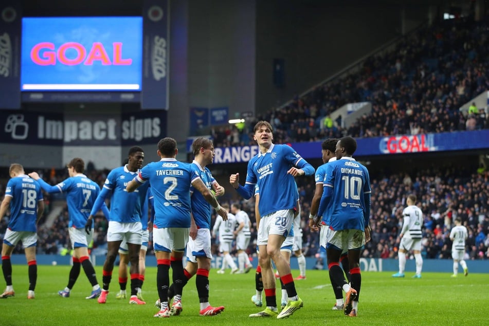 Am Sonntag bejubelte Naderi seine ersten beiden Treffer im zweiten Spiel für die Rangers.