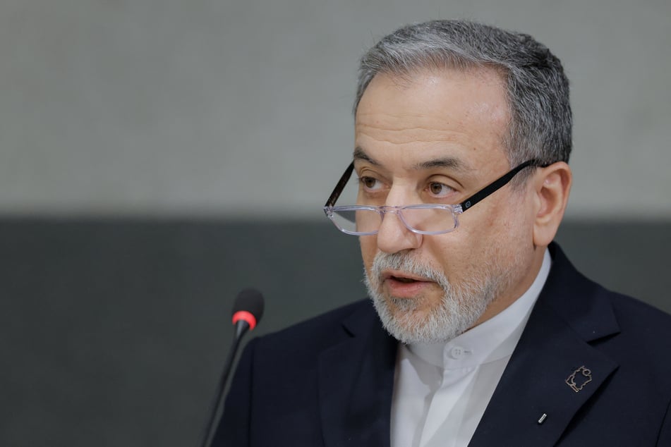 Iran's Foreign Minister Abbas Araghchi delivers a speech during a session of the United Nations Conference on Disarmament in Geneva, Switzerland, on February 17, 2026.