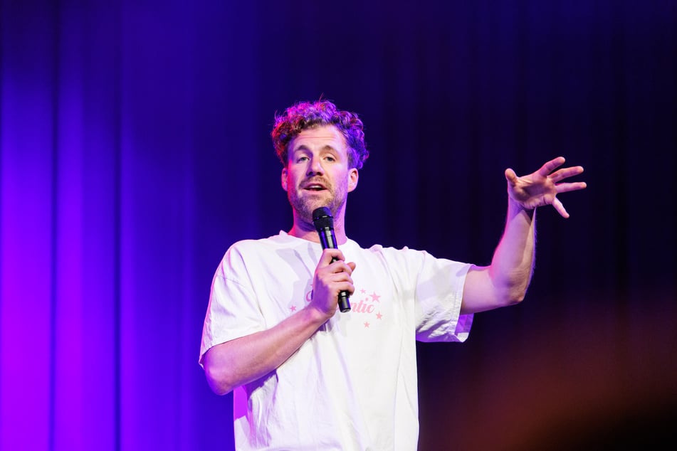 Luke Mockridge (35) bei seinem ersten Auftritt nach dem Skandal im Technikum in München.