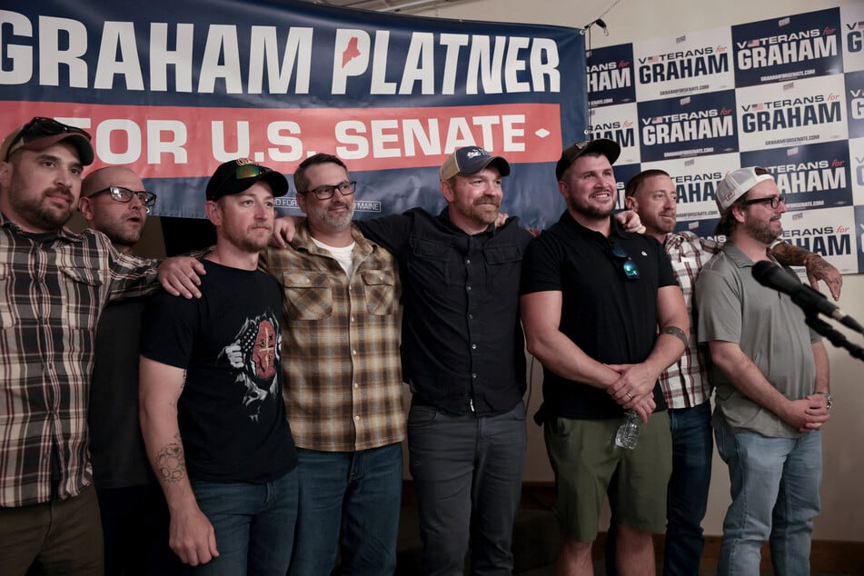 Platner accused an ex-partner behind some of allegations of being a "GOP operative who's dedicated her career to electing Republicans."