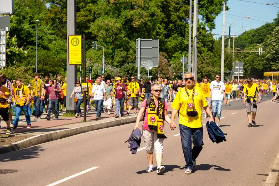 Auch Dynamo-Fans würden von dem neuen Halt unweit des Stadions profitieren.