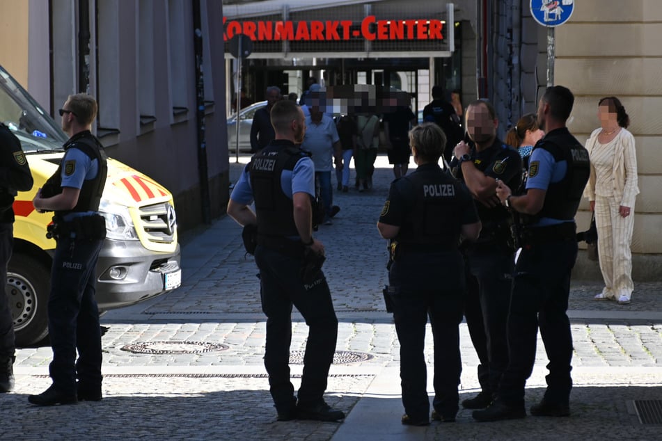 In der Bautzener Innenstadt gab es am Mittwochabend einen Polizeieinsatz.
