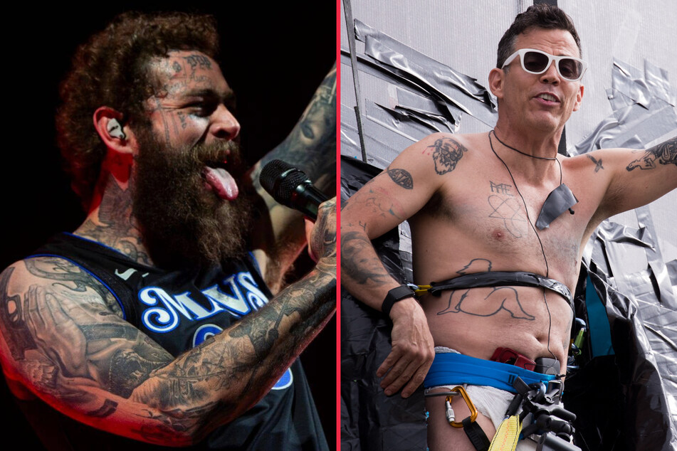 Steve-O has recently had Post Malone tattoo a penis onto his head.