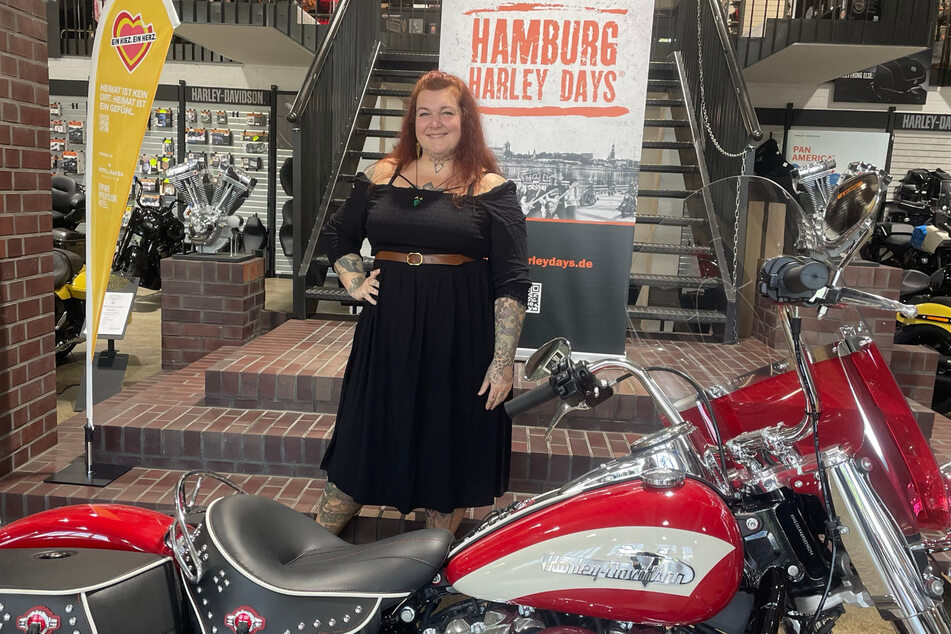 Tina Hunderfarben (40) kommt als Tätowiererin zu den Harley Days.