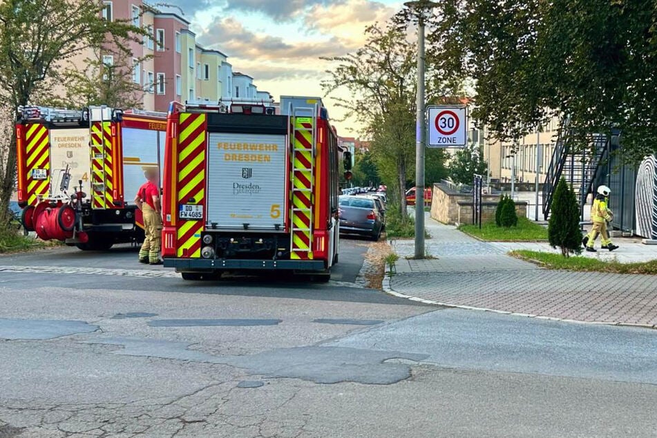 Ein lauter Alarm war im Barkhausen-Bau der TU Dresden zu hören.
