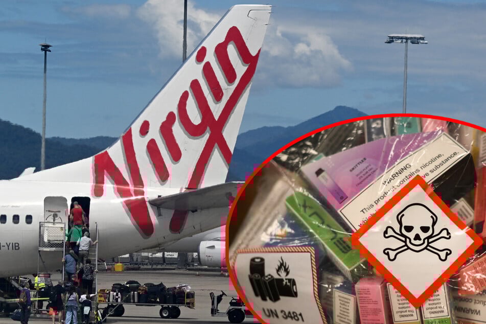 Rauch-Alarm im Flugzeug: Vape fängt plötzlich an zu qualmen