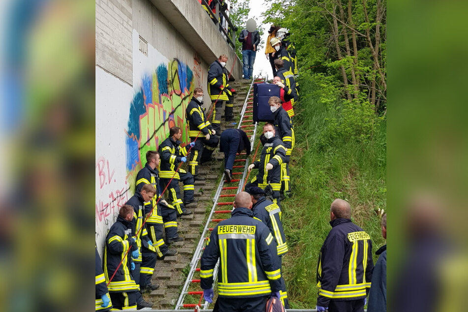 70 Passagiere saßen in der Regionalbahn zwischen Leipzig und Chemnitz.