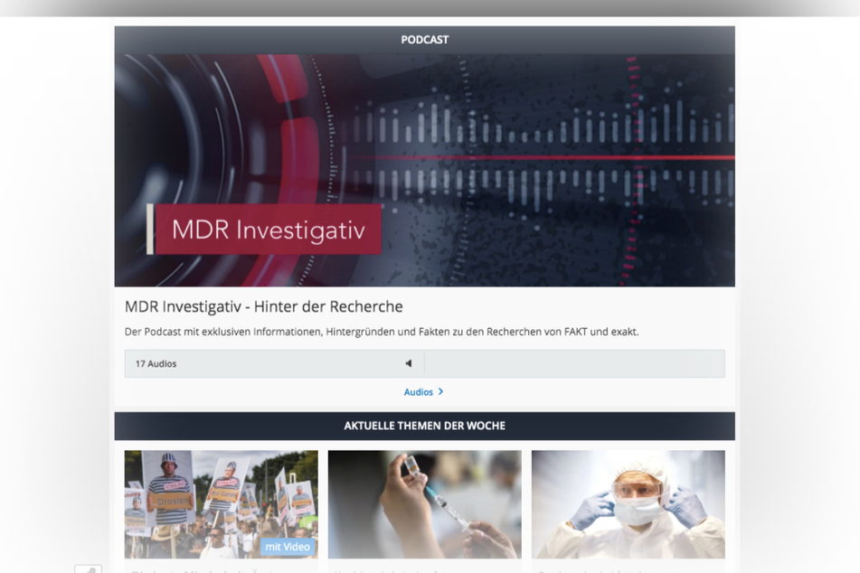 Der MDR geht in seinen Investigativ-Formaten den Sachen auf den Grund. Im "Glyphosat-Fall" von 2015 hat das OLG pro Recherche geurteilt.