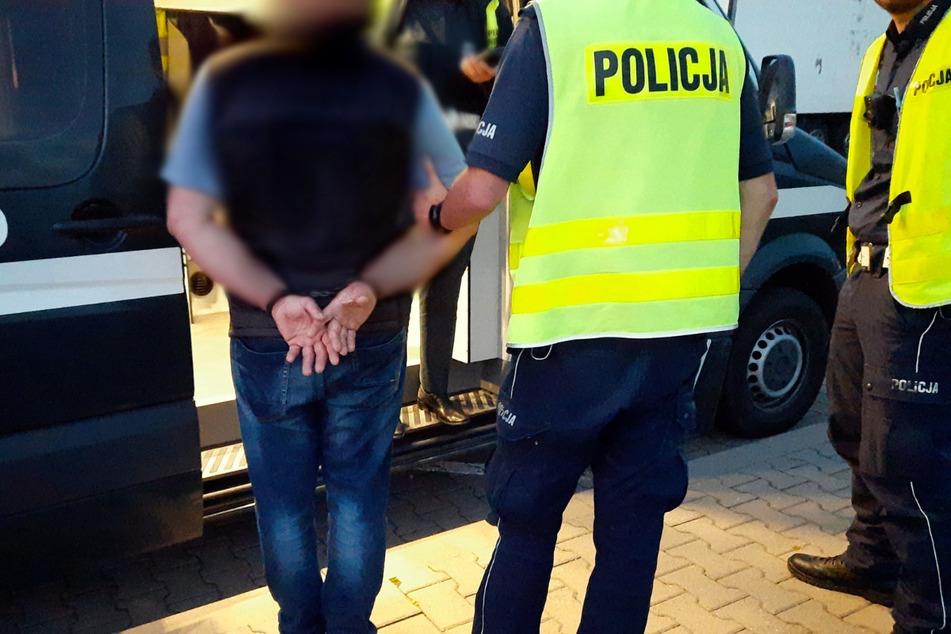Der litauische Lkw-Fahrer wurde von der Polizei festgenommen.