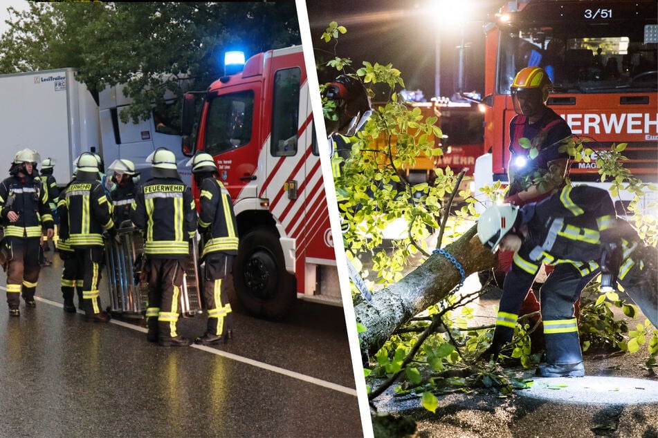 Starkes Unwetter im Südwesten: Über 100 Einsätze für Polizei und Feuerwehr
