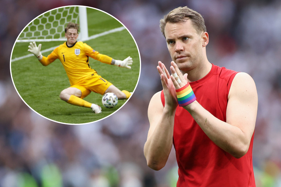 Nach 2:0-Sieg: Englands Torhüter sicherte sich Neuer-Trikot und Autogramm!