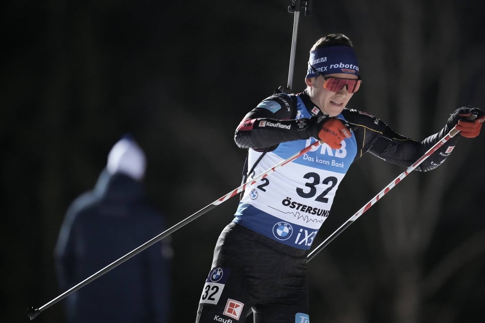 Justus Strelow (28) zeigte in Östersund eine solide Leistung - gerade in der Loipe.