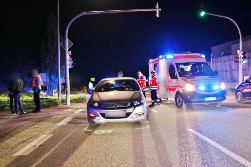 Die Unfallstelle am Freitagabend.
