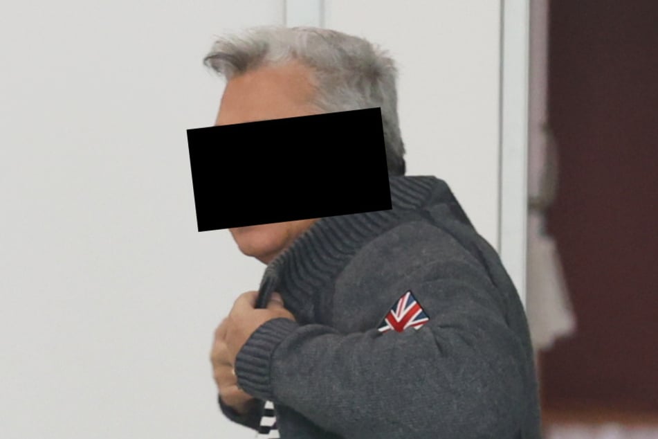 Der Mann, der Graf heißen wollte: Peter B. (63) vor dem Chemnitzer Amtsgericht.