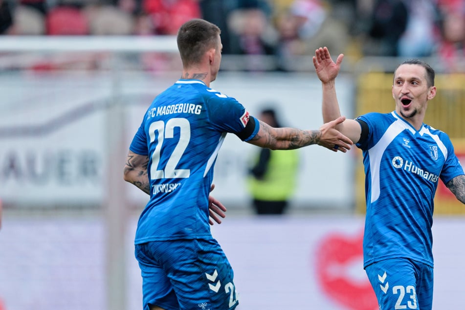 Auch in diesem Spiel war das Zusammenspiel der beiden von Erfolg gekrönt. Atik (r.), legt Zukowski zum 2:1 auf. (Archivbild)