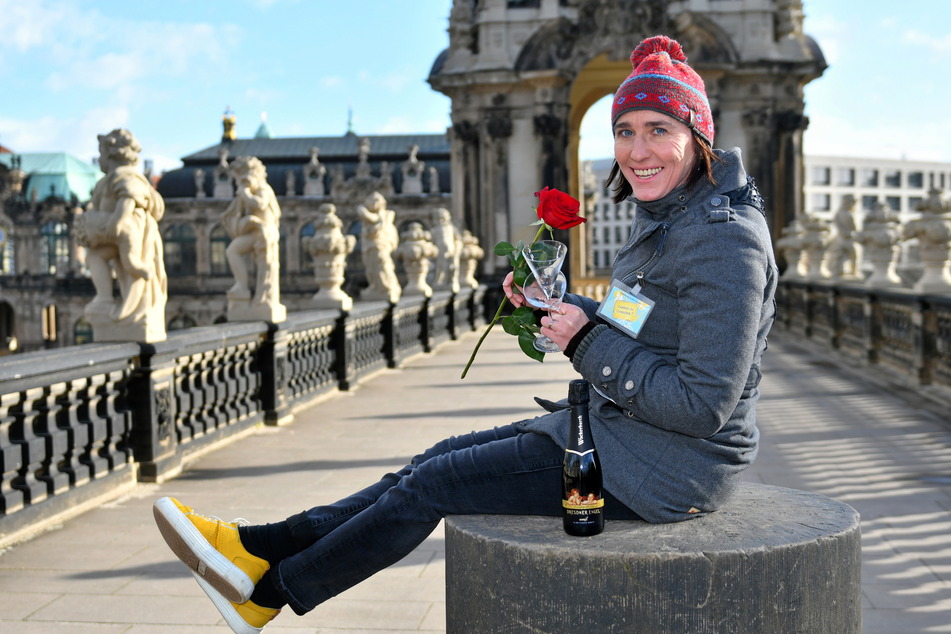 Stadtführerin Anett Lentwojt (47) lädt zu einer romantischen Stadtführung ein.