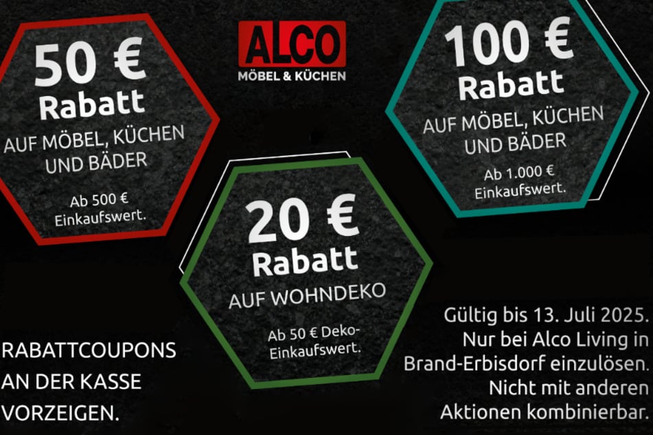 Hier klicken und Coupons herunterladen.