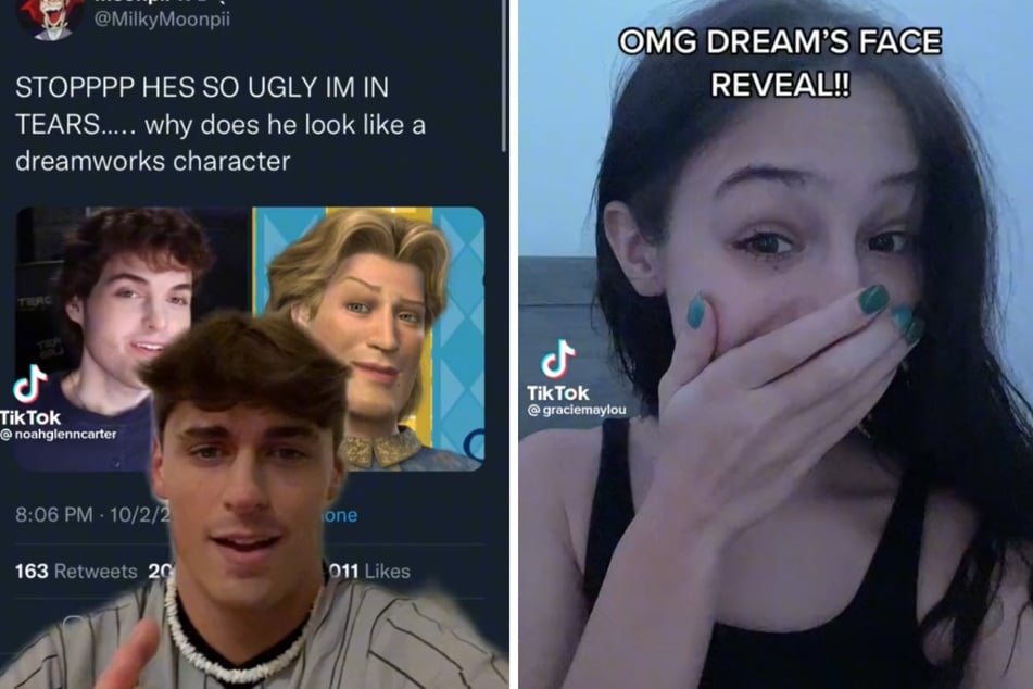 Tripolar on X: OMG DREAMS LEAKED FACE REVEAL! #dream #omgitsactuallydream   / X