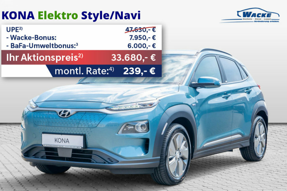 Hyundai KONA Elektro Style/Navi