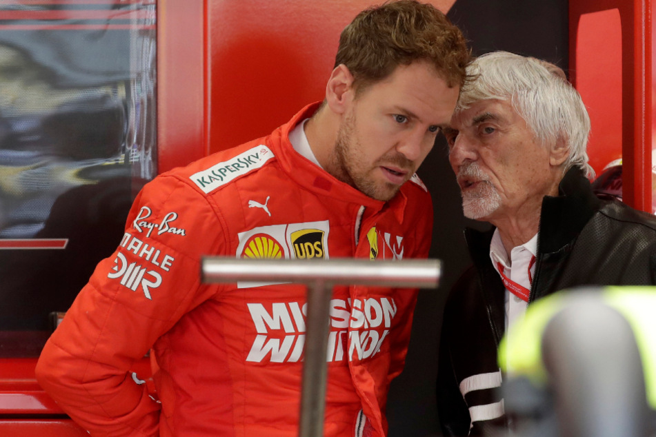 Der ehemalige Formel-1-Boss Bernie Ecclestone hat einen guten Draht zu Sebastian Vettel. Was macht der Ferrari-Pilot?