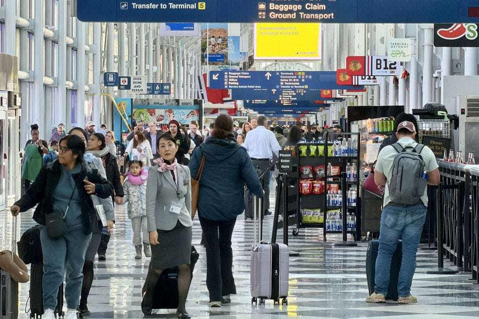 Der Vorfall ereignete sich im Terminal 5 des Flughafens Chicago O’Hare, einem der wichtigsten Luftverkehrsdrehkreuze der USA. (Archivbild)