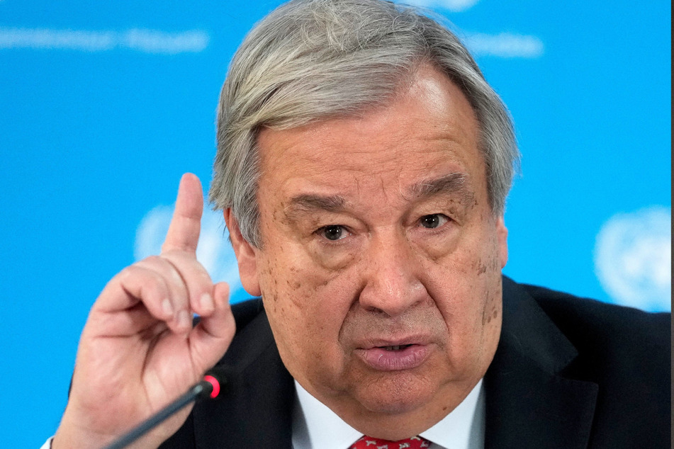 UN-Generalsekretär António Guterres (74).